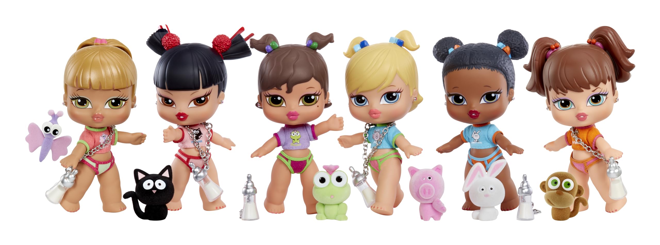 Foto 6 pulgar | Muñeca de Moda Bratz Babyz Fianna con Ropa Real y Mascotas - Venta Internacional