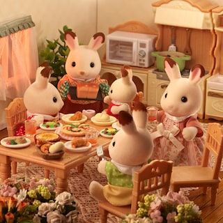 Foto 3 | Figuras de Muñeca Coleccionables Calico Critters Chocolate Rabbit - Venta Internacional