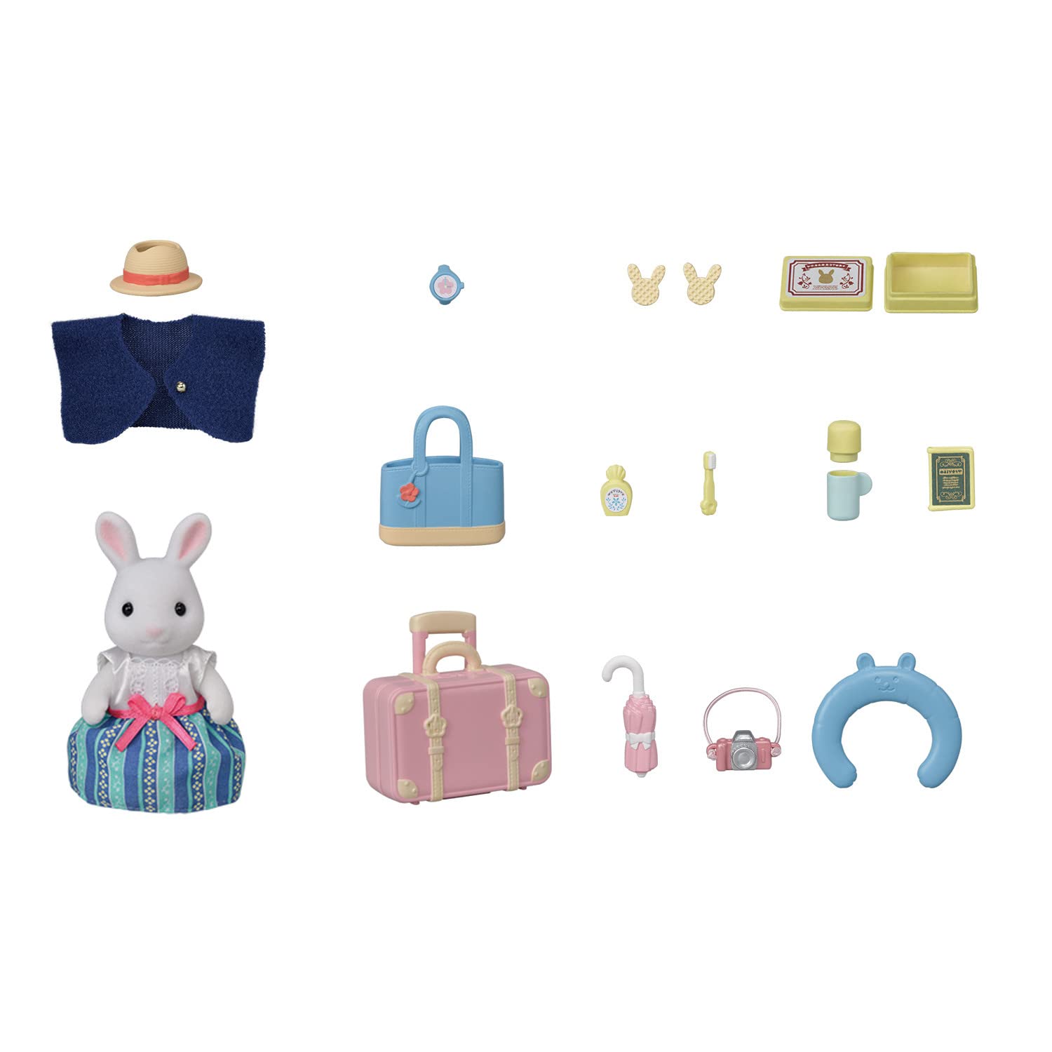 Foto 3 | Casita de Juego Calico Critters Snow Rabbit Mother Set - Venta Internacional