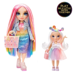 Foto 4 | Muñeca Rainbow High Little Opal Raine 5.5 " con Monedero y Unicornio - Venta Internacional