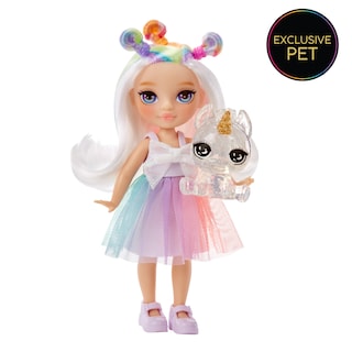 Foto 5 | Muñeca Rainbow High Little Opal Raine 5.5 " con Monedero y Unicornio - Venta Internacional