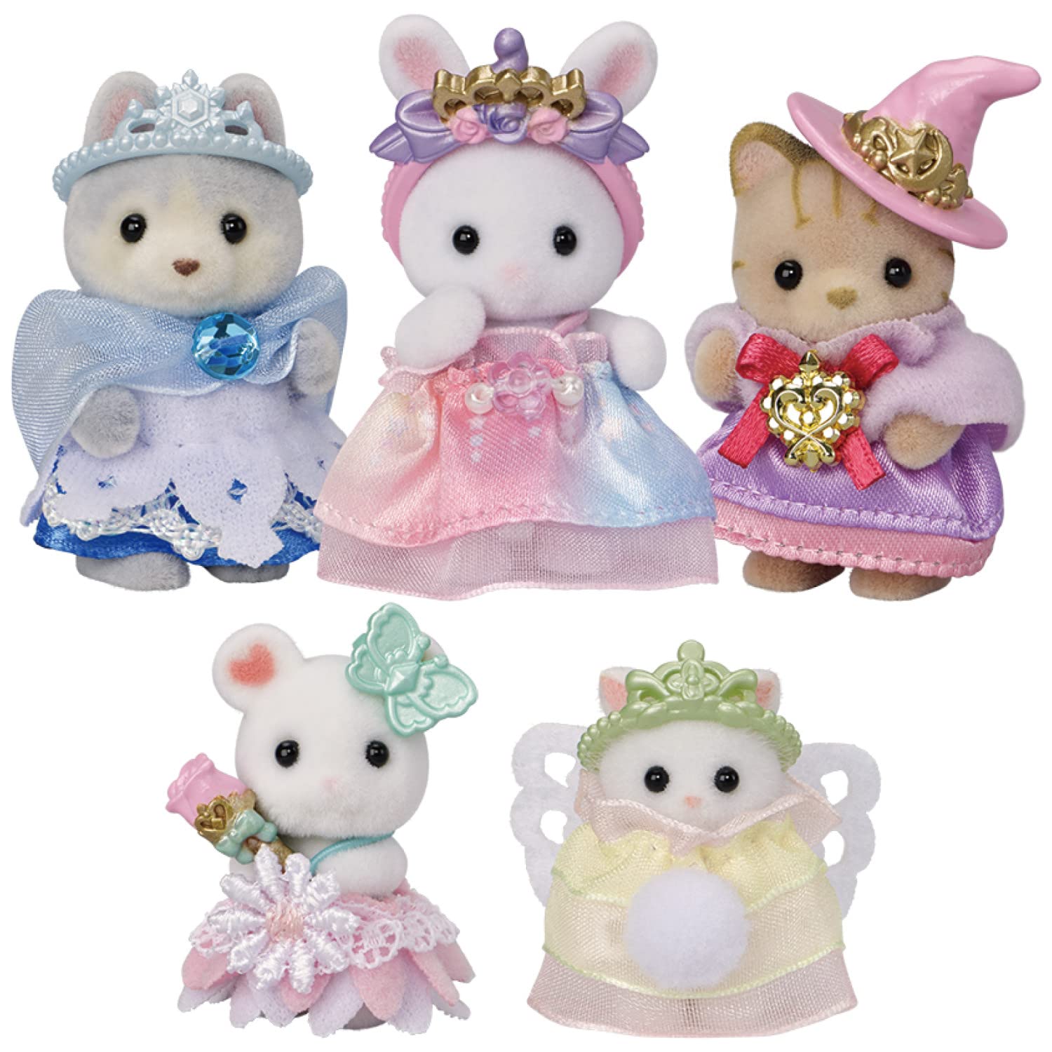 Set de Juego Calico Critters Royal Princess con 5 Figuras - Venta Internacional