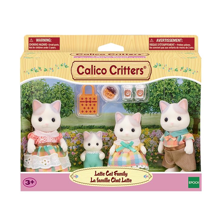 Foto 3 pulgar | Figuras de Muñecas Coleccionables Calico Critters Latte Cat Family - Venta Internacional