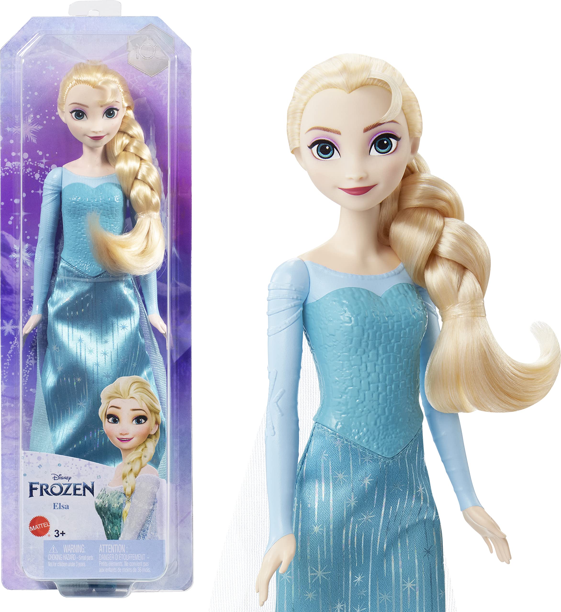 Muñeca Mattel Disney Frozen Elsa con Aspecto Exclusivo - Venta Internacional