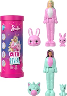 Foto 3 | Pack de 5 Muñecas Barbie Mini Barbieland Reveal con Sorpresas - Venta Internacional
