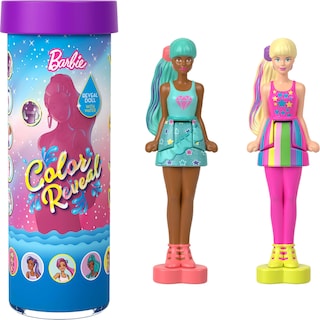 Foto 4 | Pack de 5 Muñecas Barbie Mini Barbieland Reveal con Sorpresas - Venta Internacional