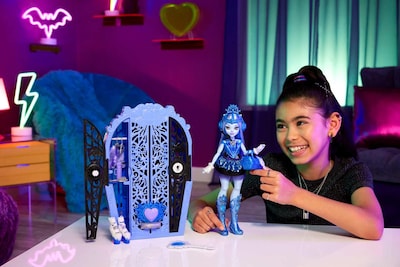 Foto 2 | Set de Juguetes Monster High Skulltimate Secrets Abbey Bominable - Venta Internacional