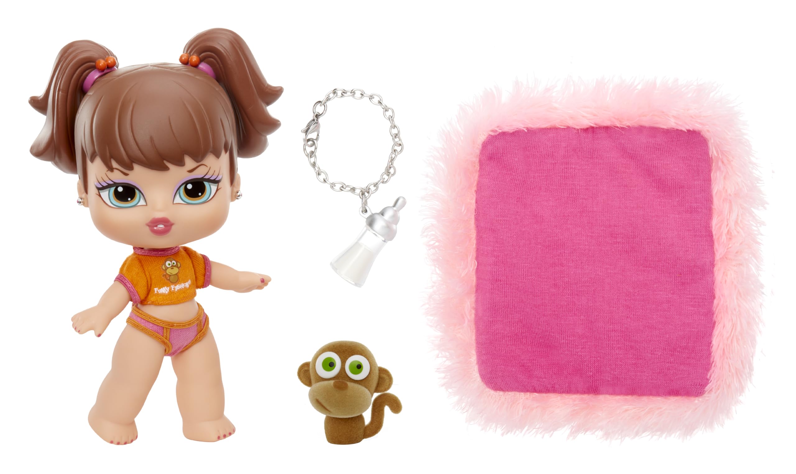 Foto 3 pulgar | Muñeca Bratz Babyz Meygan con Ropa Real y Mascotas - Venta Internacional