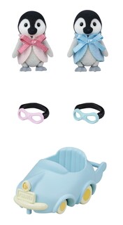Foto 2 | Set de Juego Calico Critters Penguin Babies con 2 Figuras - Venta Internacional