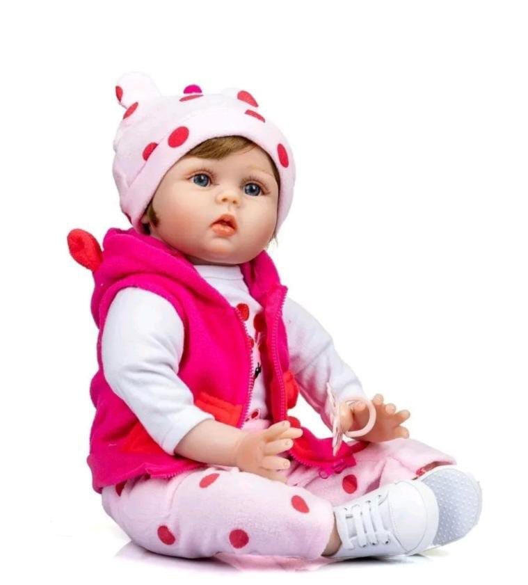 Muñeca Reborn Baby Doll Realista de Silicona de 55 cm - Venta Internacional