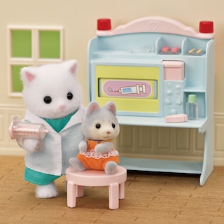 Foto 5 | Set de Inicio de Dollhouse Playset Calico Critters Village Doctor - Venta Internacional
