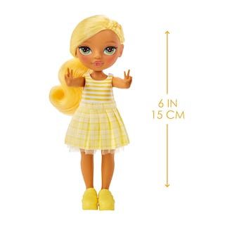 Foto 3 | Muñeca Rainbow High Littles Daisy Madison de 5.5 Pulgadas con Bolso y Mascota - Venta Internacional