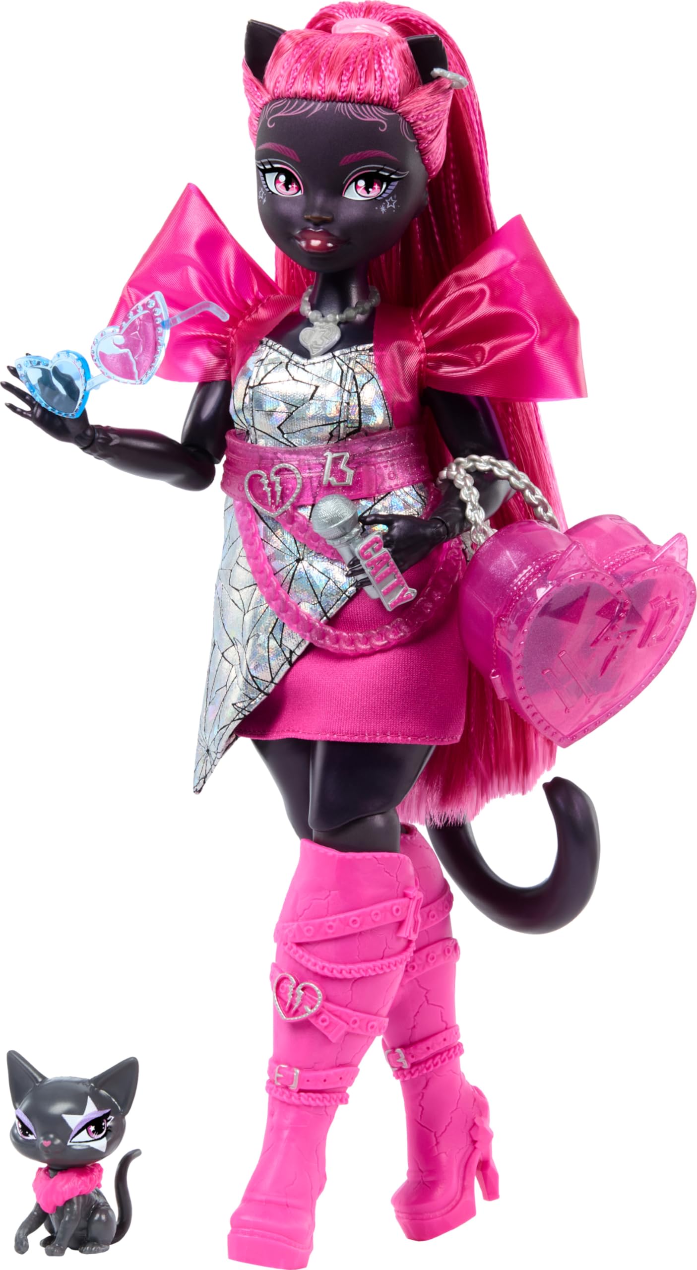 Gato de Peluche Doll Monster High Catty Noir - Venta Internacional