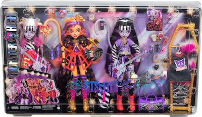 Foto 6 | Brazalete Dolls Monster High The Hissfits Paquete de 3 con Rayas Toralei - Venta Internacional