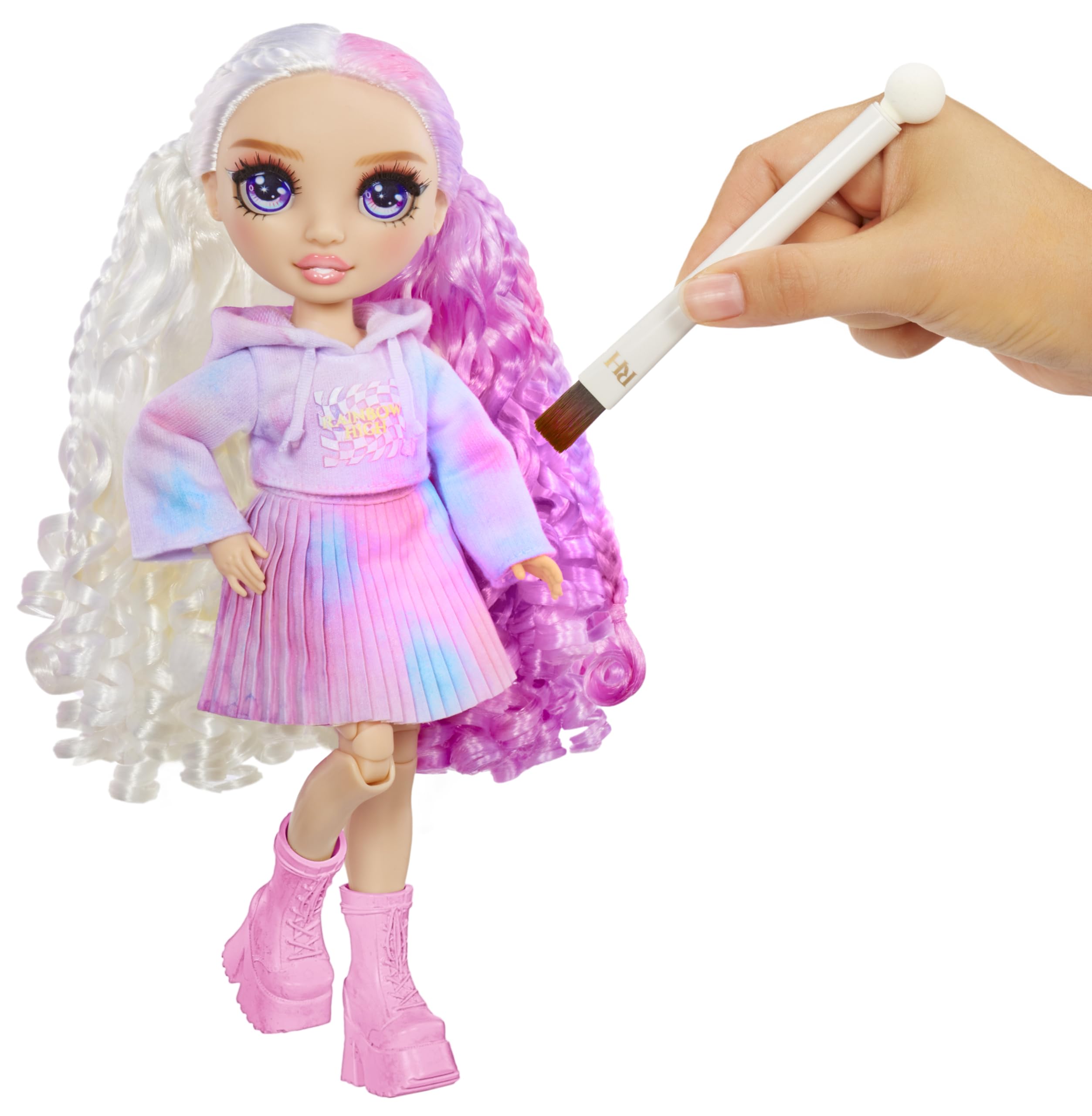 Foto 4 pulgar | Muñeca Rainbow High con Acuarela y Creación con Acuarelas - Venta Internacional