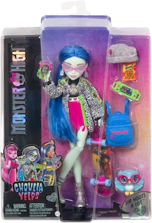 Foto 6 | Muñeca Monster High Ghoulia Yelps Posable con Accesorios de 26 cm - Venta Internacional