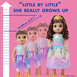 Foto 3 | Muñeca Interactiva Baby Alive Princess Ellie Crece - Venta Internacional