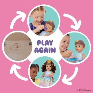 Foto 4 | Muñeca Interactiva Baby Alive Princess Ellie Crece - Venta Internacional