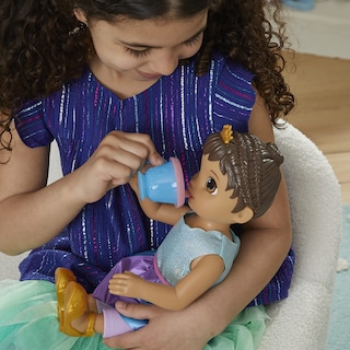 Foto 7 | Muñeca Interactiva Baby Alive Princess Ellie Crece - Venta Internacional