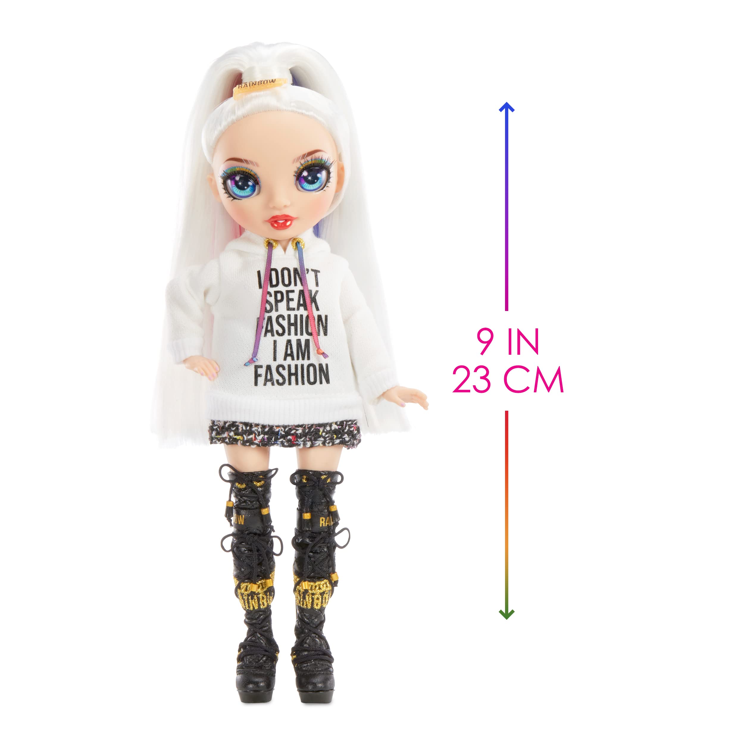 Foto 3 | Muñeca De Moda Rainbow High Jr High Serie 2 Amaya Raine 9 - Venta Internacional.