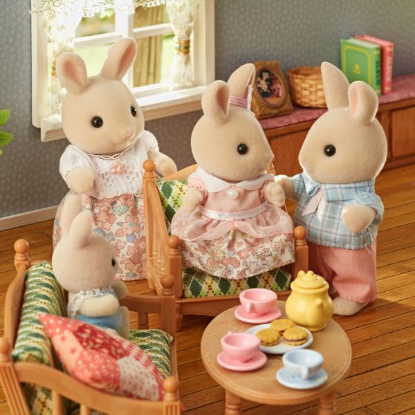Foto 3 pulgar | Figuras De Muñecas Coleccionables Calico Critters Milk Rabbit Family - Venta Internacional.