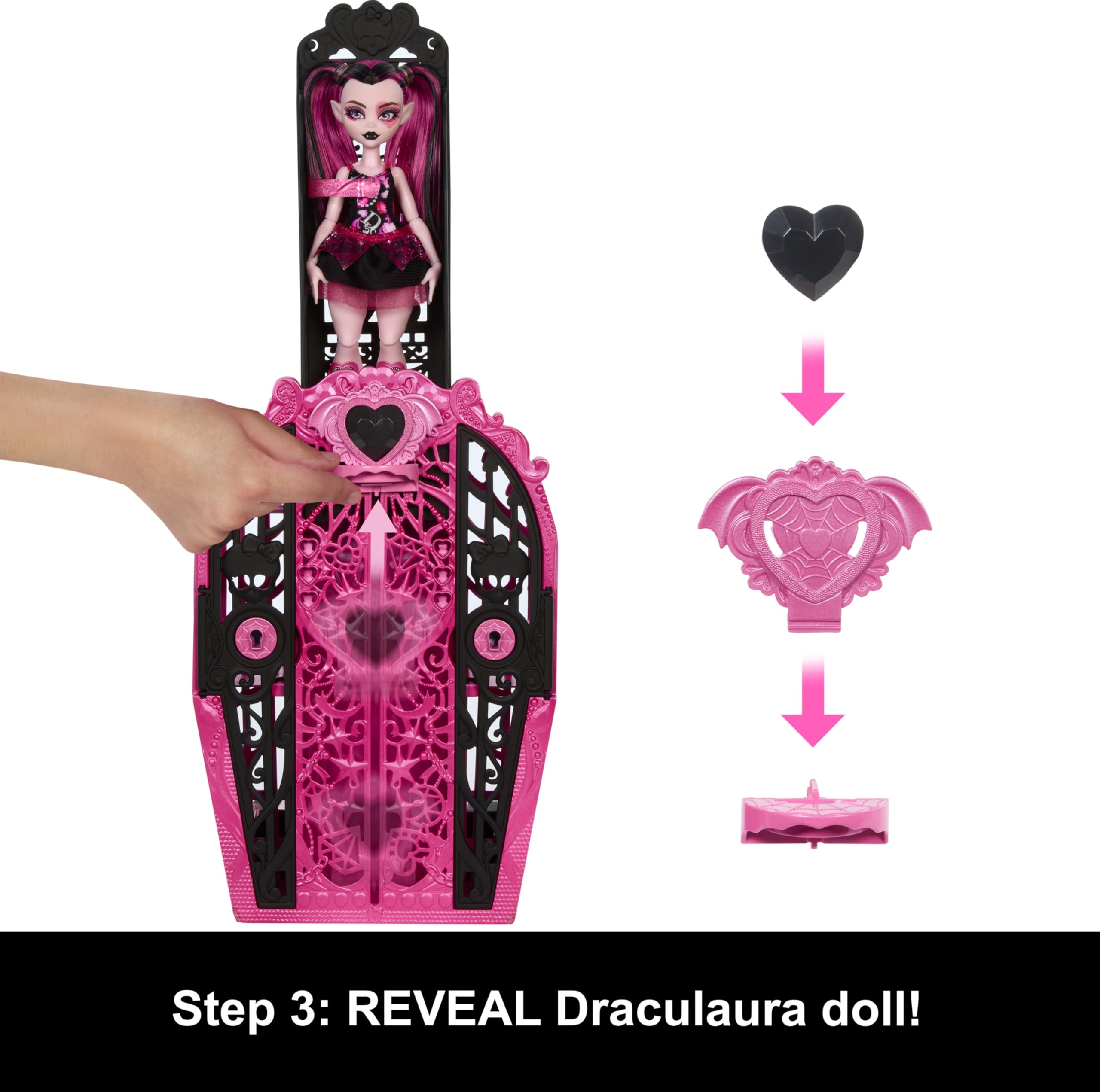 Foto 6 pulgar | Set De Muñecas Monster High Skulltimate Secrets Monster Mysteries - Venta Internacional.