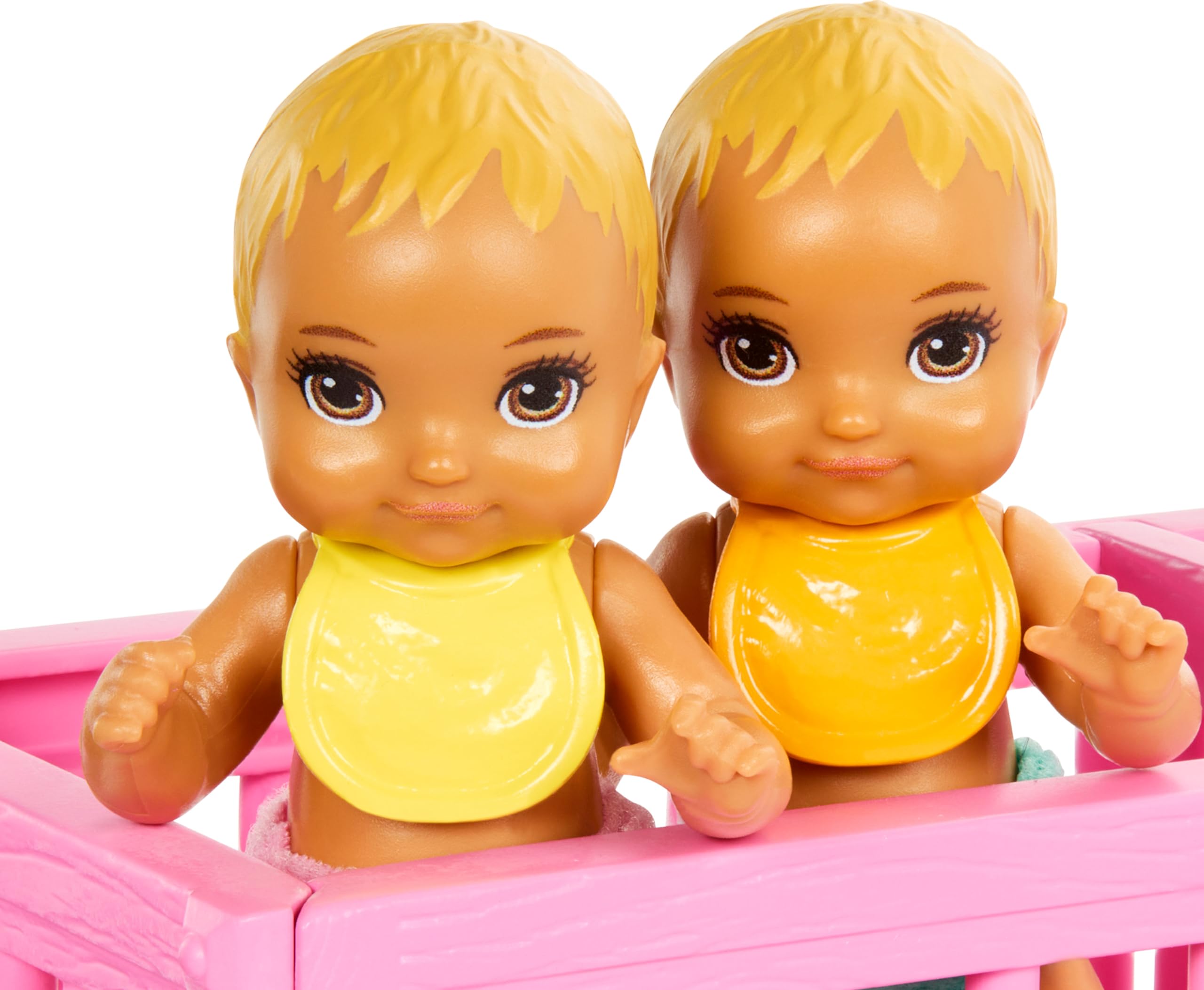 Foto 6 pulgar | Playset Barbie Skipper Doll & Nursery Con Muñecas Gemelas - Venta Internacional.