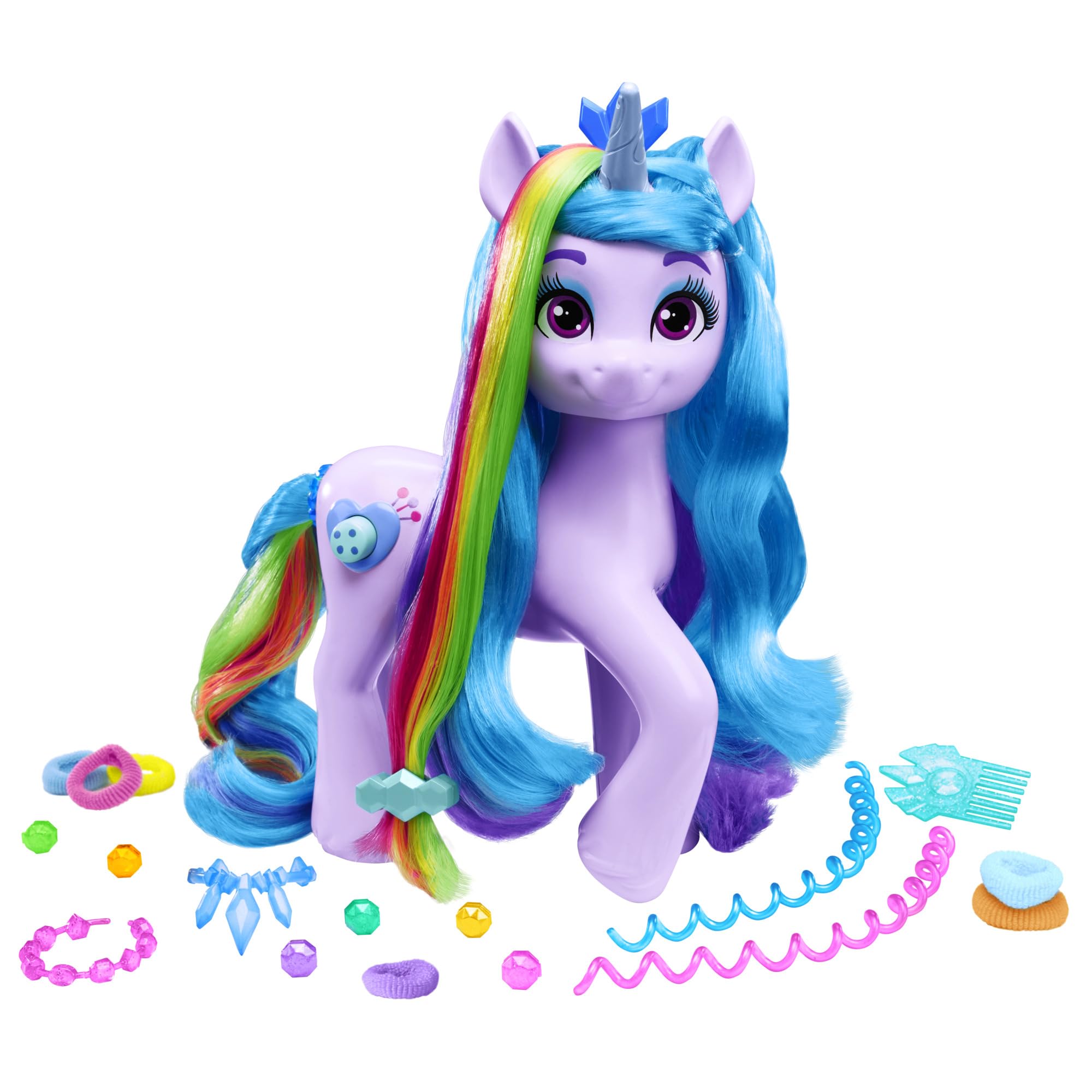Toy My Little Pony Tell Your Tale Rainbow Styles Izzy Moonbow - Venta Internacional.