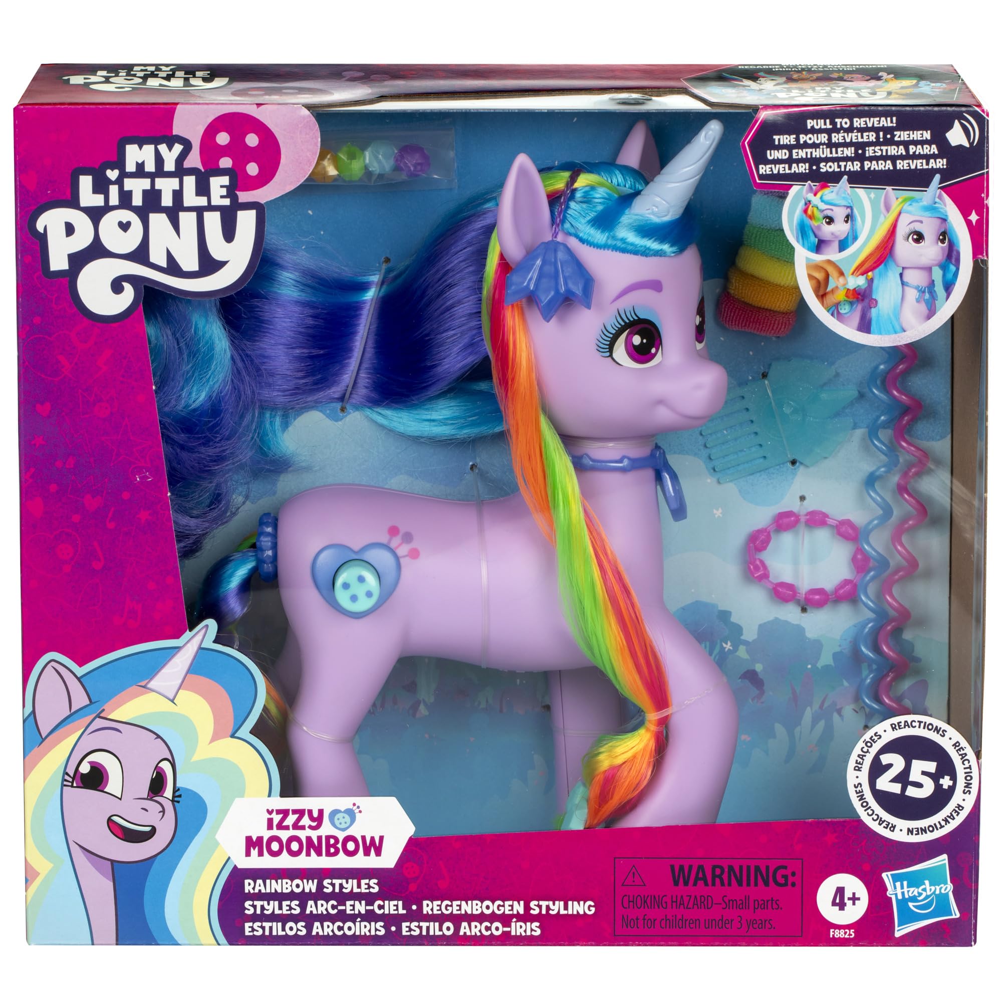 Foto 3 pulgar | Toy My Little Pony Tell Your Tale Rainbow Styles Izzy Moonbow - Venta Internacional.