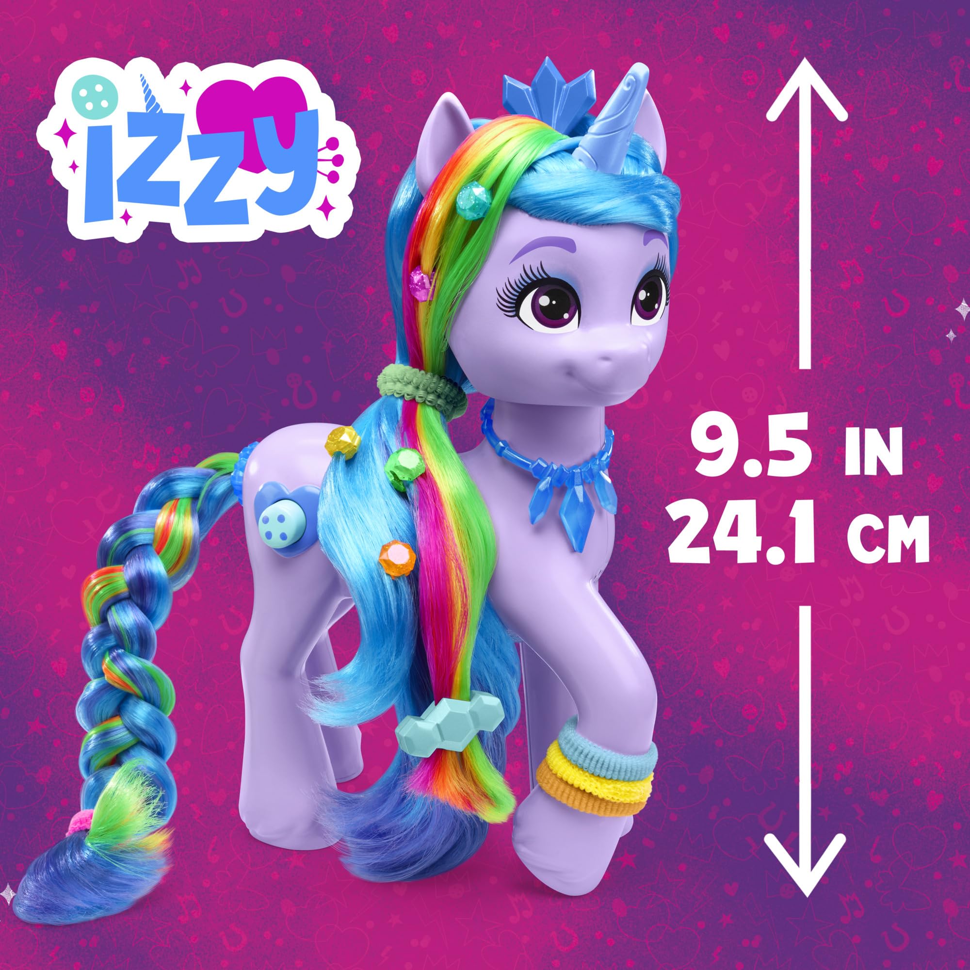 Foto 6 | Toy My Little Pony Tell Your Tale Rainbow Styles Izzy Moonbow - Venta Internacional.