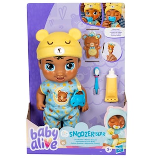 Foto 2 | Baby Doll Baby Alive Lil Dreamer Bear Snoozer Bear Sleepy Boy - Venta Internacional.