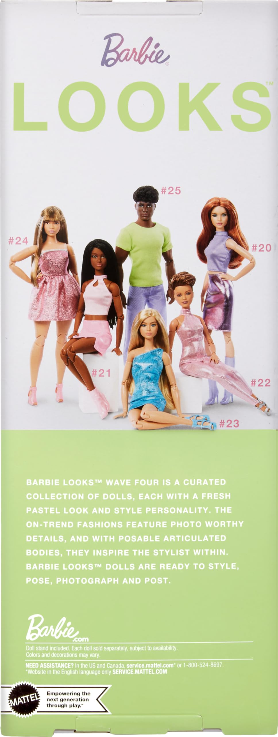 Foto 7 pulgar | Muñeca Barbie Looks Ken, Número 25, Coleccionable, Con Pelo Negro Rizado - Venta Internacional.