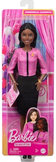 Foto 6 | Muñeca Barbie Careers Future Leader Con Cabello Castaño Oscuro Y Acceso. - Venta Internacional.