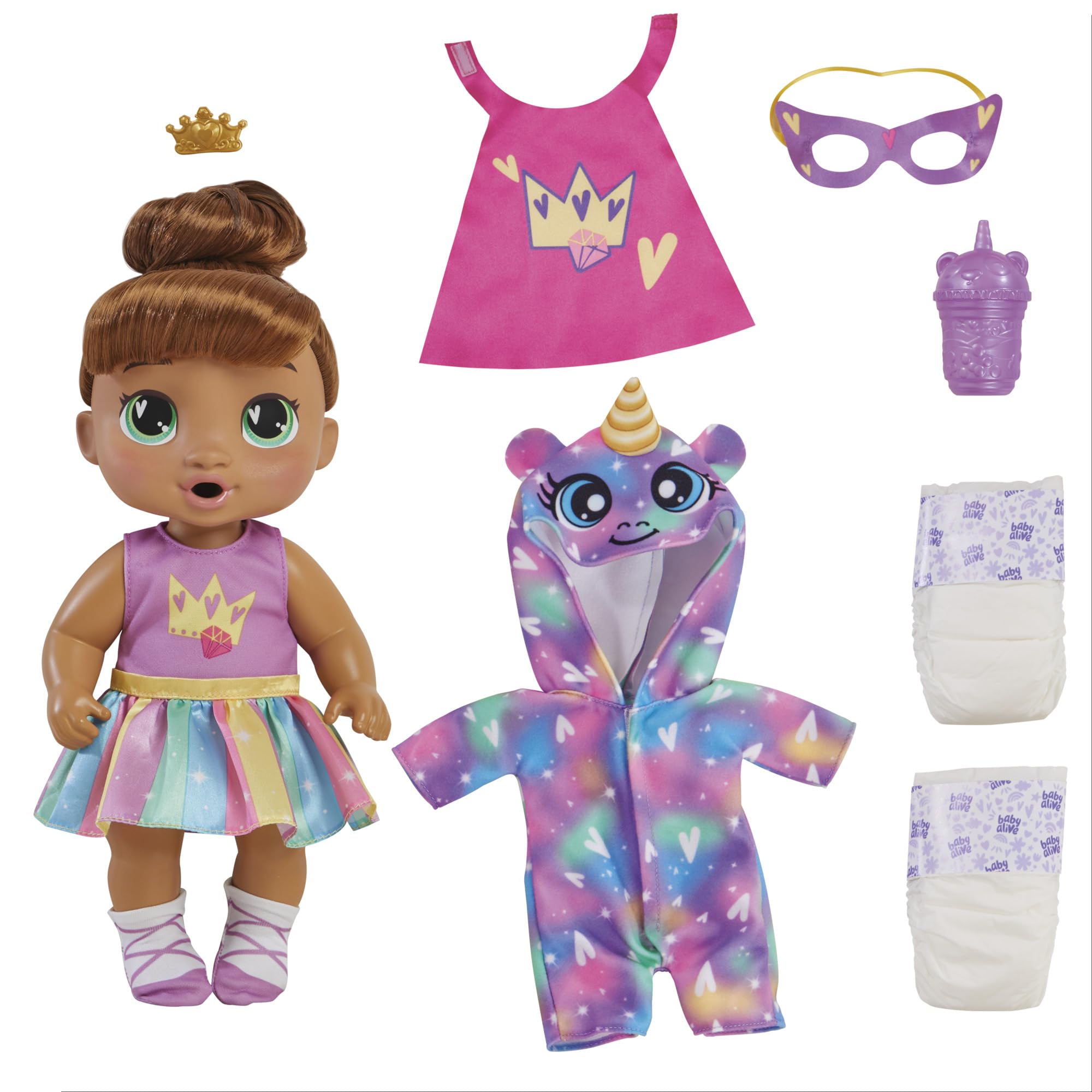 Foto 2 pulgar | Muñeca De Vestir Baby Alive Super Bff Sophia Sparkle, 28 Cm - Venta Internacional.