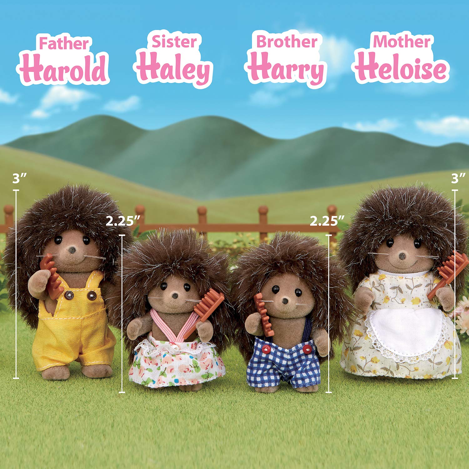 Foto 2 | Figuras De Muñecas Coleccionables Calico Critters Pickleweeds Hedgehog - Venta Internacional.