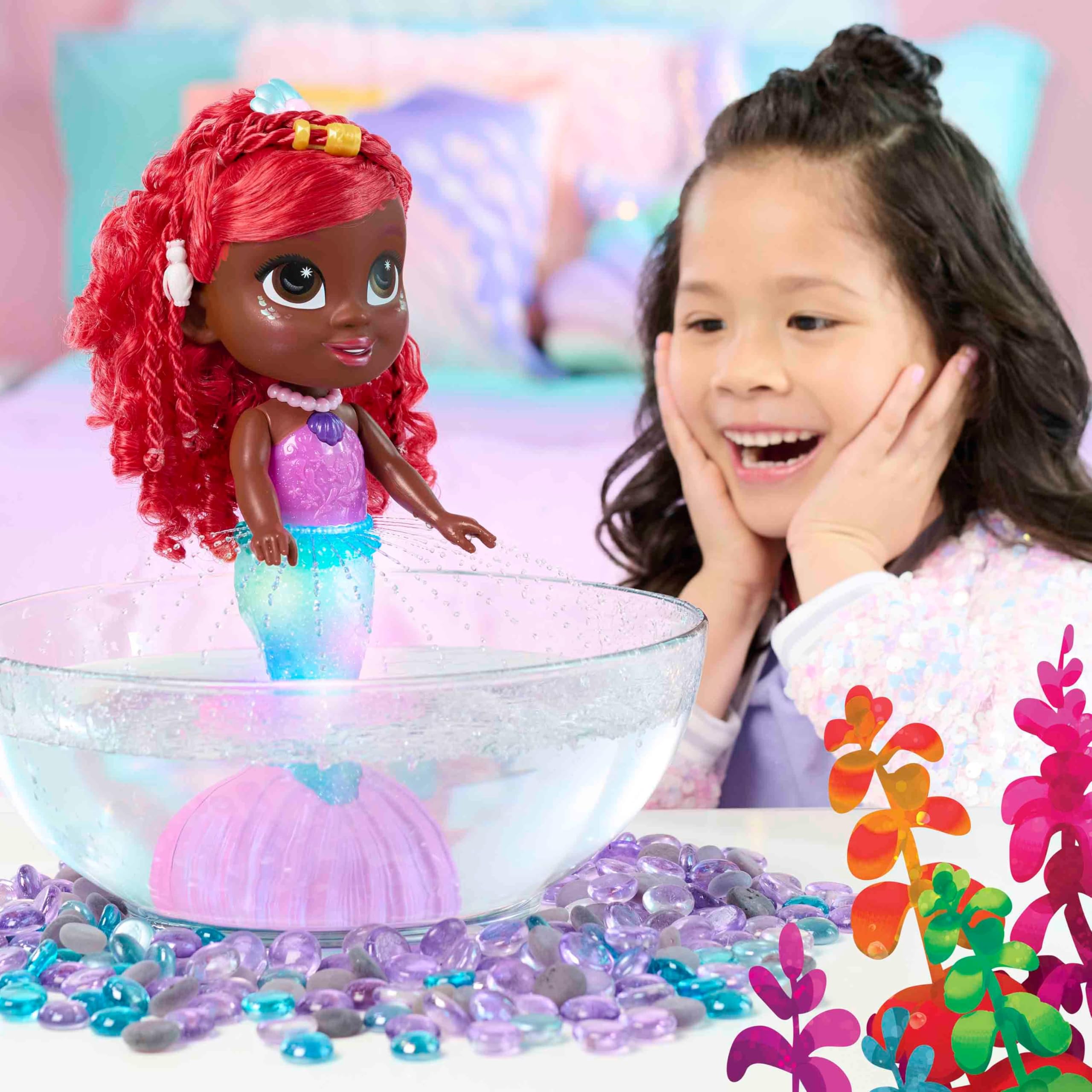 Foto 3 pulgar | Muñeca De Juguete Just Play Disney Junior Splash & Glow Ariel, 29 Cm - Venta Internacional.