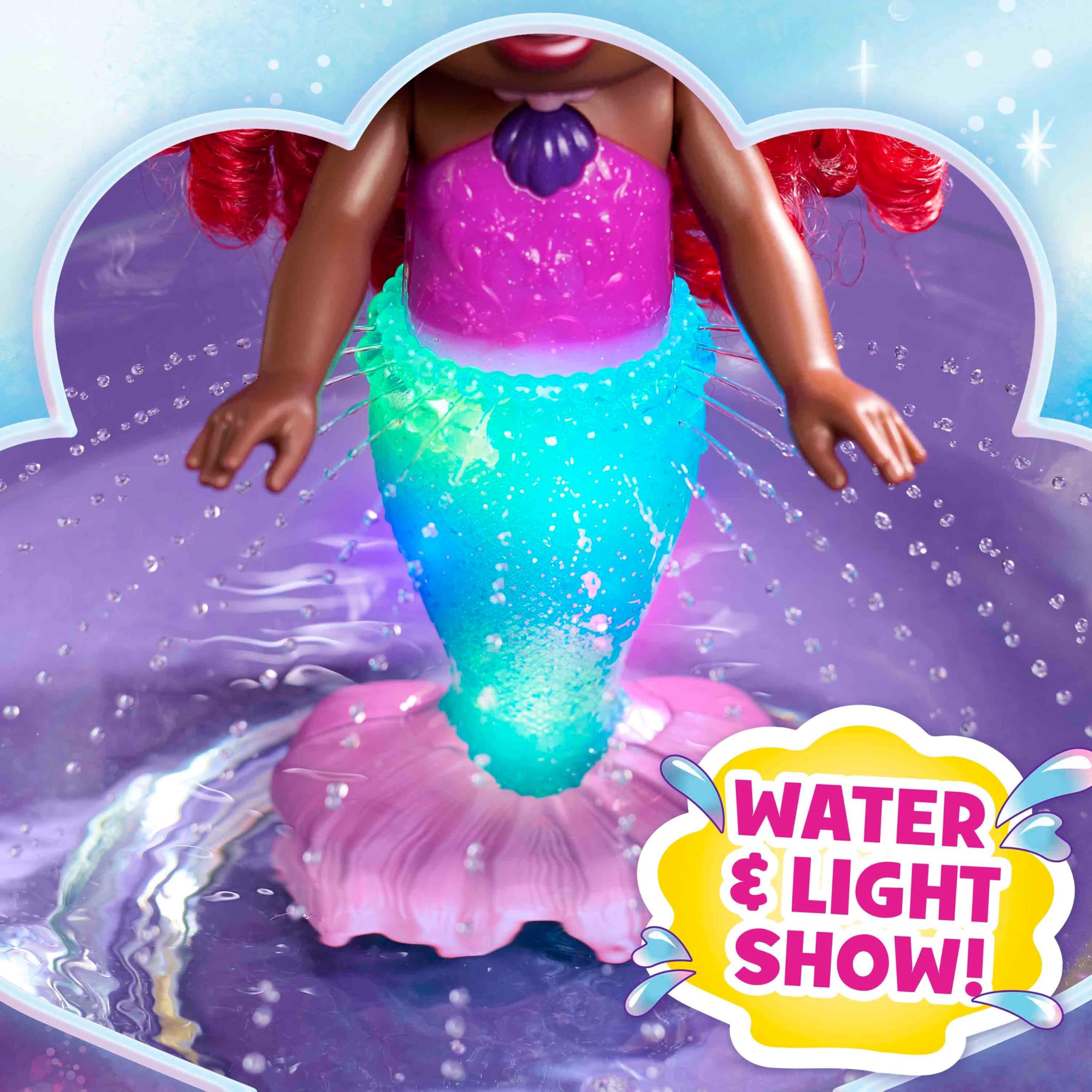 Foto 4 pulgar | Muñeca De Juguete Just Play Disney Junior Splash & Glow Ariel, 29 Cm - Venta Internacional.