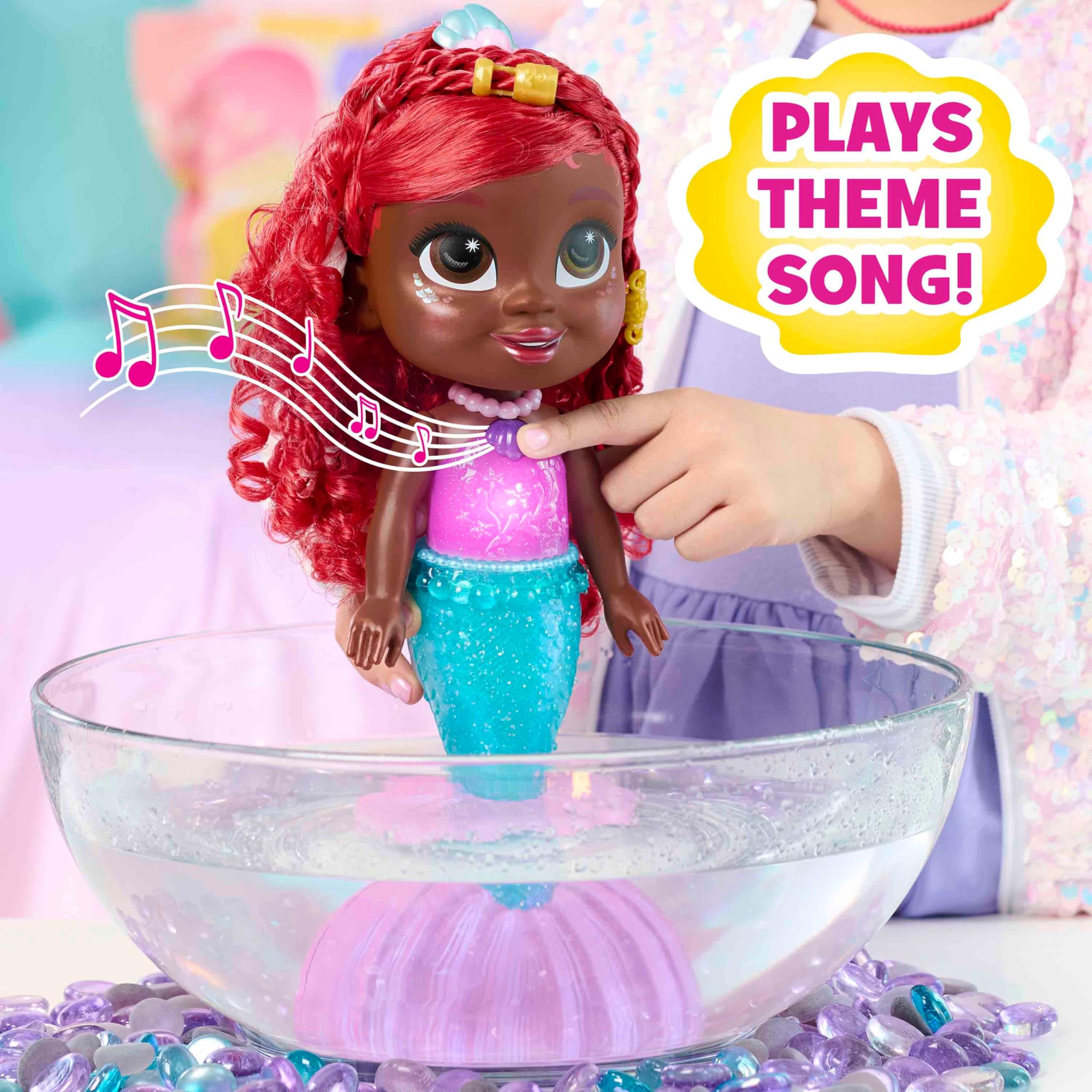 Foto 5 pulgar | Muñeca De Juguete Just Play Disney Junior Splash & Glow Ariel, 29 Cm - Venta Internacional.