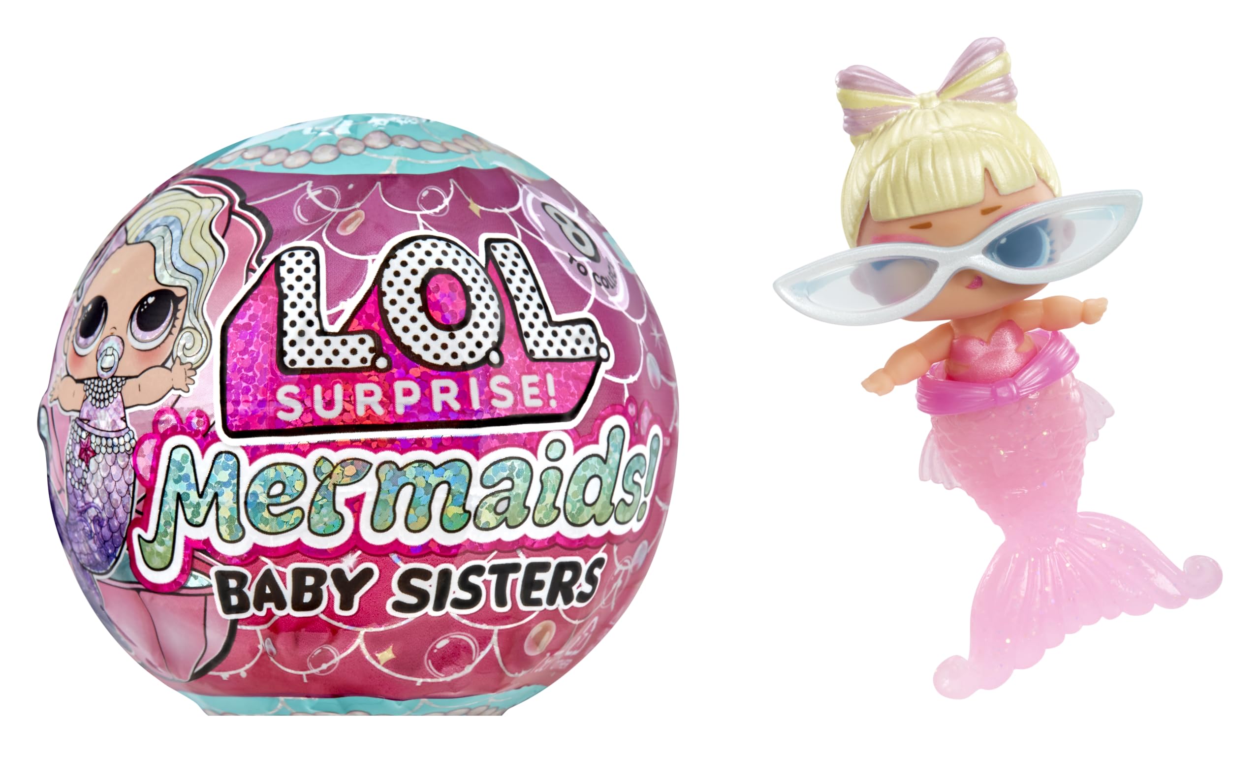Foto 2 pulgar | Dolls L.o.l. ¡sorpresa! Hermanas Pequeñas Con Forma De Sirena Con Cola Que Cambia De Color - Venta Internacional.