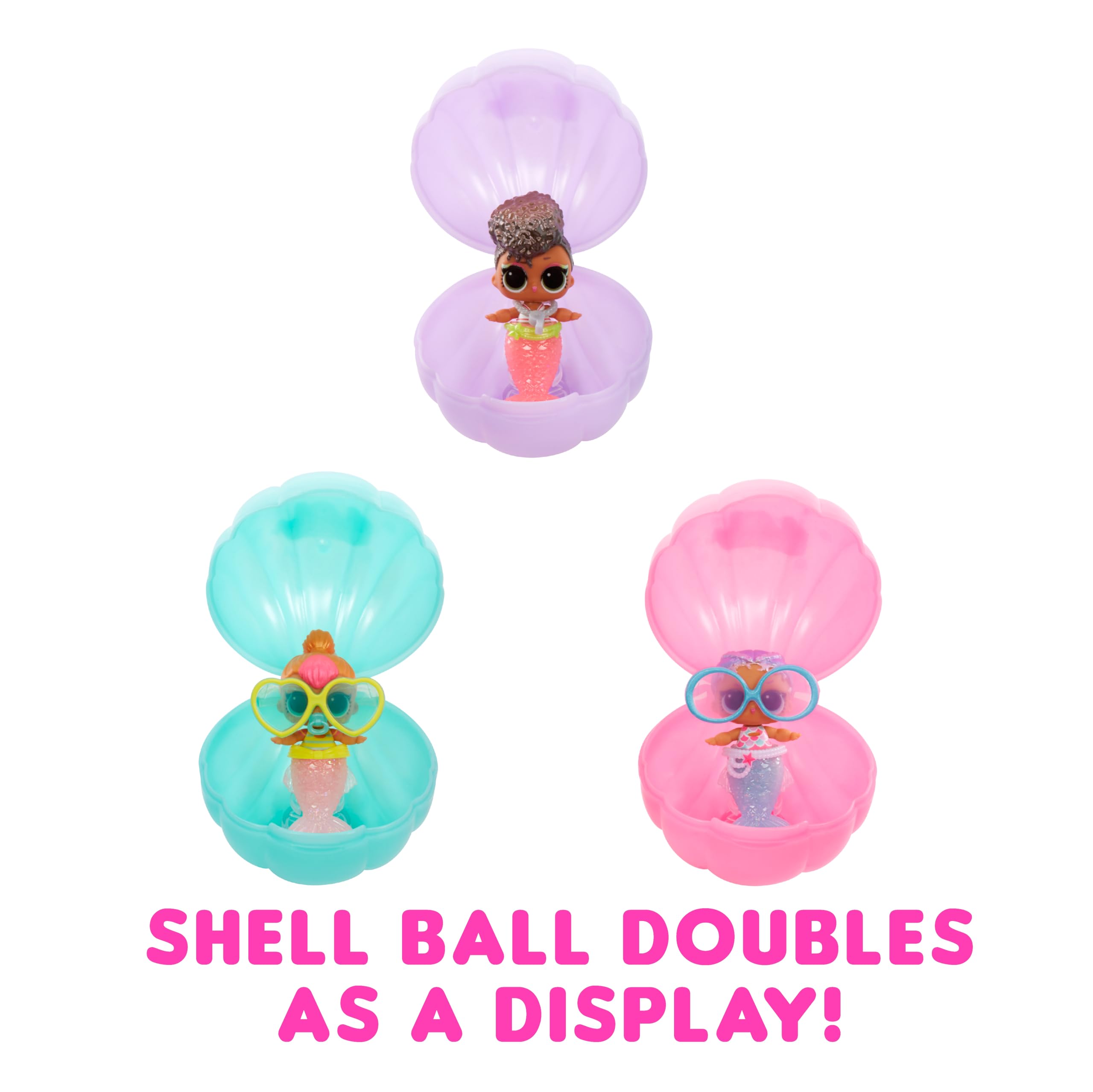 Foto 5 pulgar | Dolls L.o.l. ¡sorpresa! Hermanas Pequeñas Con Forma De Sirena Con Cola Que Cambia De Color - Venta Internacional.
