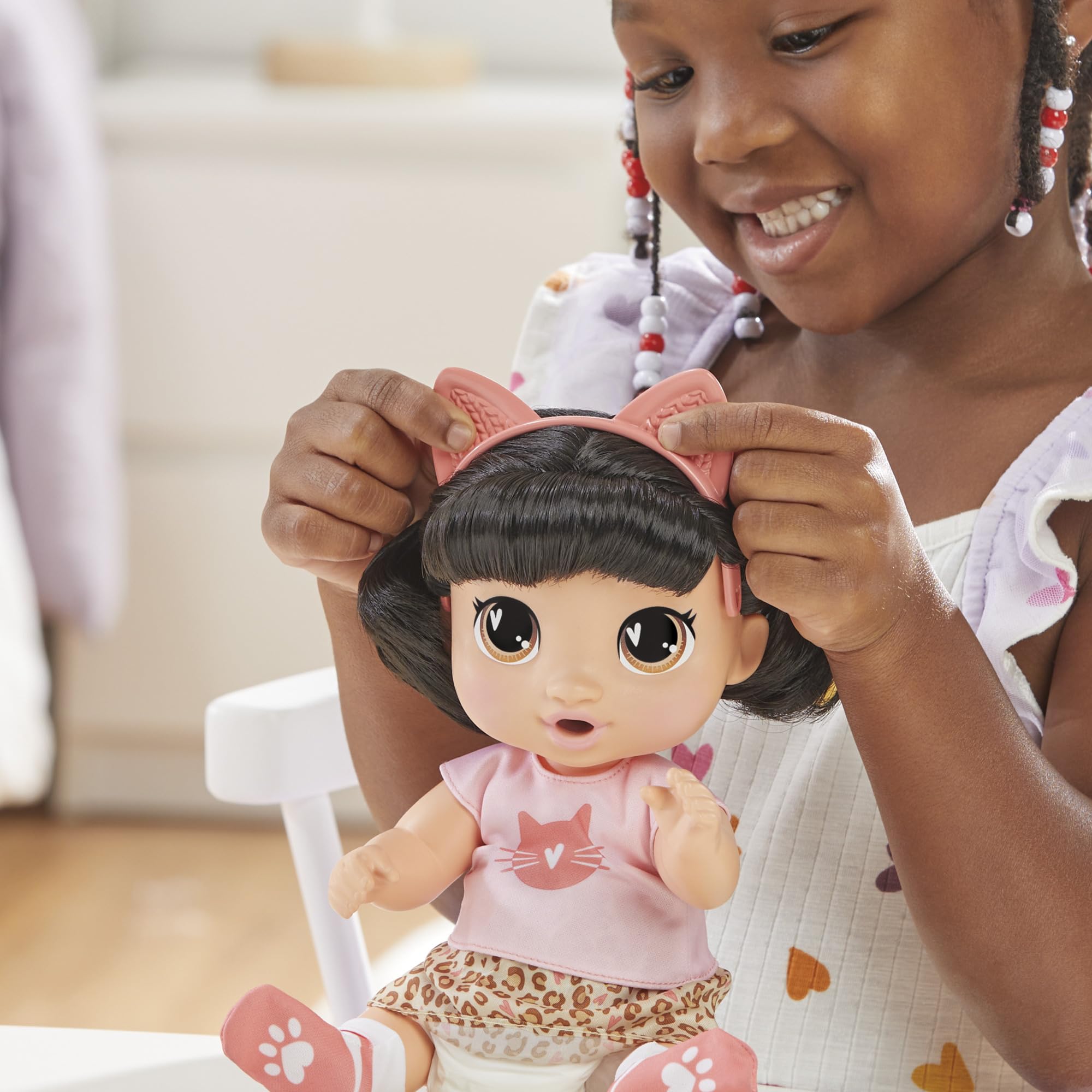 Foto 6 pulgar | Muñeca De Vestir Katie Kat Super Bff De Baby Alive, 28 Cm Con Acc - Venta Internacional.