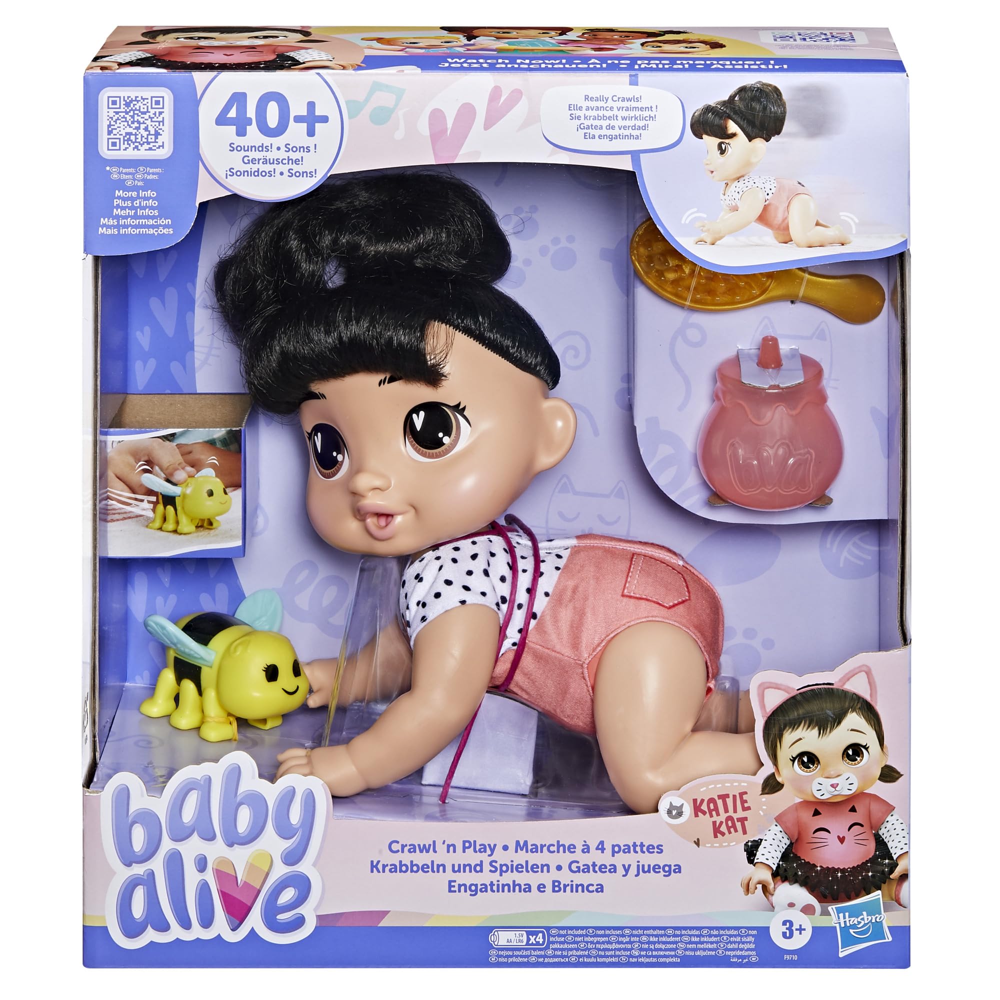 Muneca Electronica Para Gatear Baby Alive Crawl n Play Katie Kat Venta Internacional. Coppel