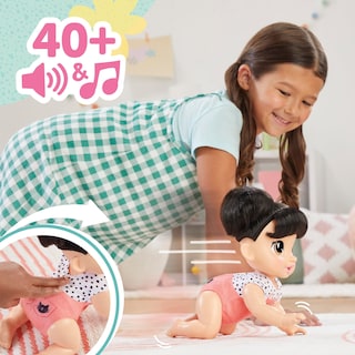 Foto 3 | Muñeca Electrónica Para Gatear Baby Alive Crawl 'n Play Katie Kat - Venta Internacional.