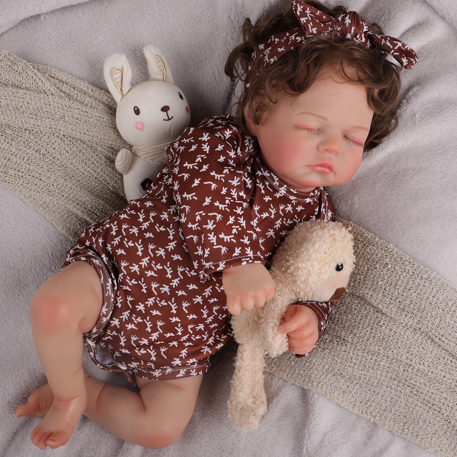 Foto 6 pulgar | Muñeca Reborn Babeside Relike Girl De 50 Cm Con Accesorios Para Más De 3 - Venta Internacional.