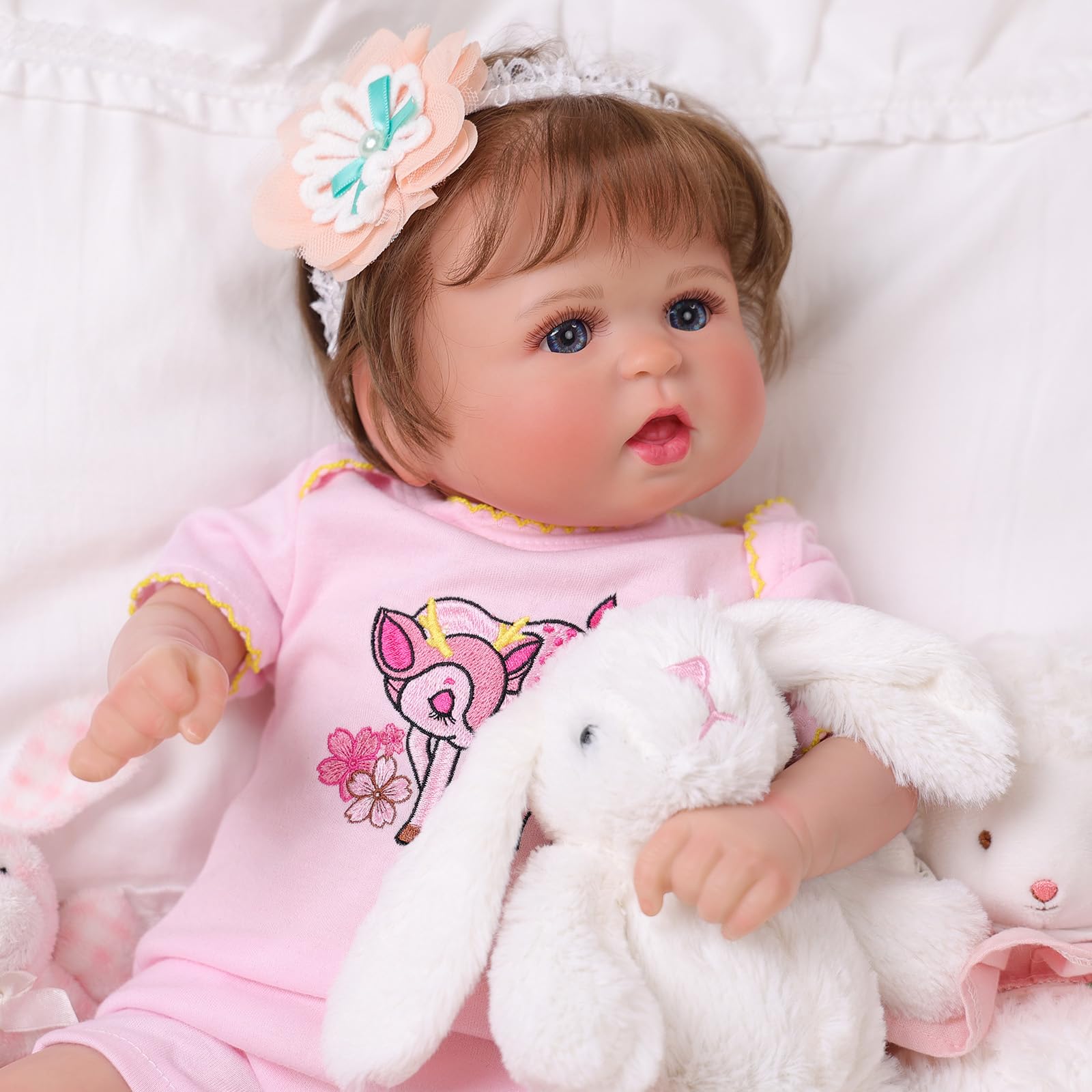 Foto 5 pulgar | Muñeca Reborn Babeside Bailyn De 50 Cm Con Ropa Y Accesorios - Venta Internacional.