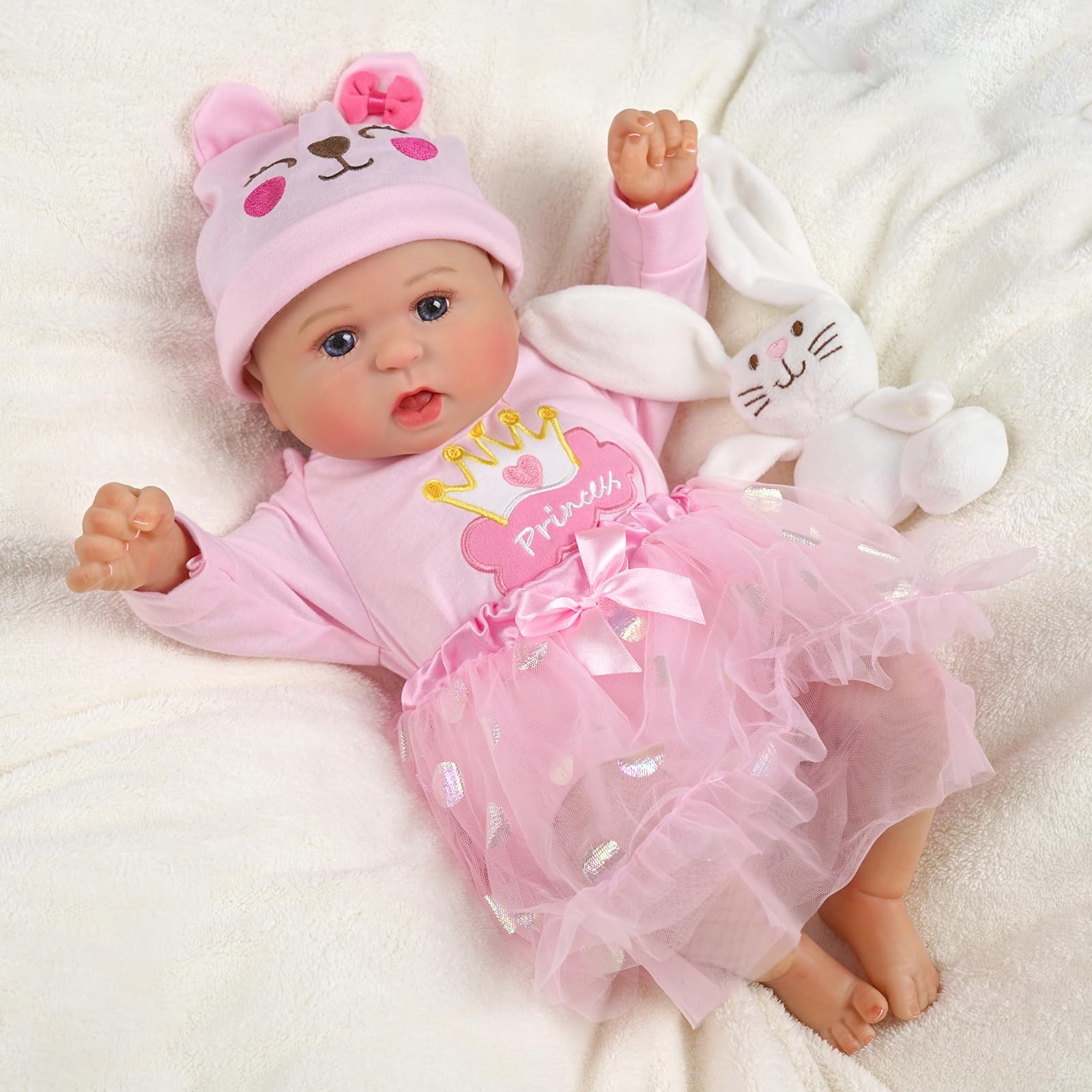 Foto 6 | Muñeca Reborn Babeside Bailyn Para Niña, 50 Cm, Cuerpo Suave, Más De 3 Años - Venta Internacional.