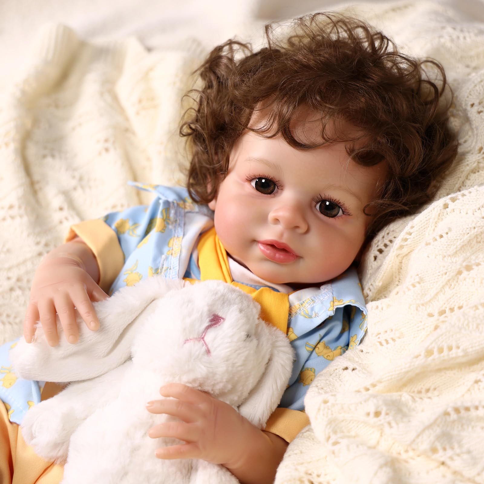 Foto 5 | Muñeca Reborn Babeside Relike Boy, 50 Cm, Con Ropa Y Juguetes - Venta Internacional.