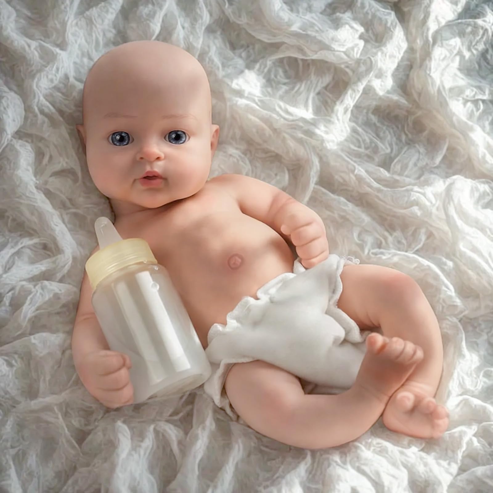 Foto 1 | Muñeca Reborn Babeside Relike, Totalmente De Silicona, 30 Cm Y 1,5 Kg - Venta Internacional.
