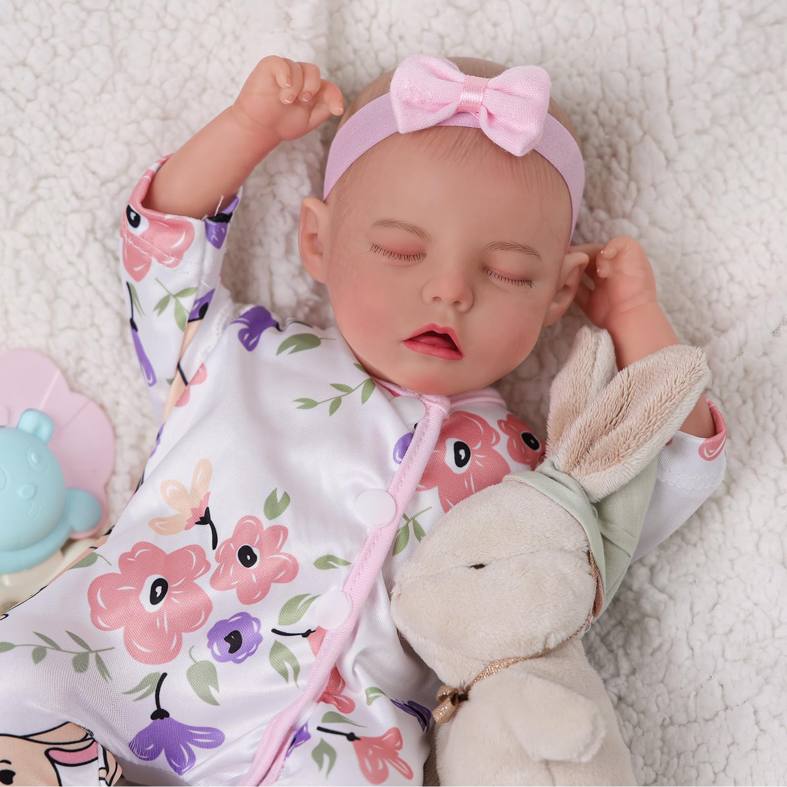 Foto 6 pulgar | Muñeca Reborn Babeside Twinnie De 38 Cm, Vinilo Completo Para Dormir - Venta Internacional.