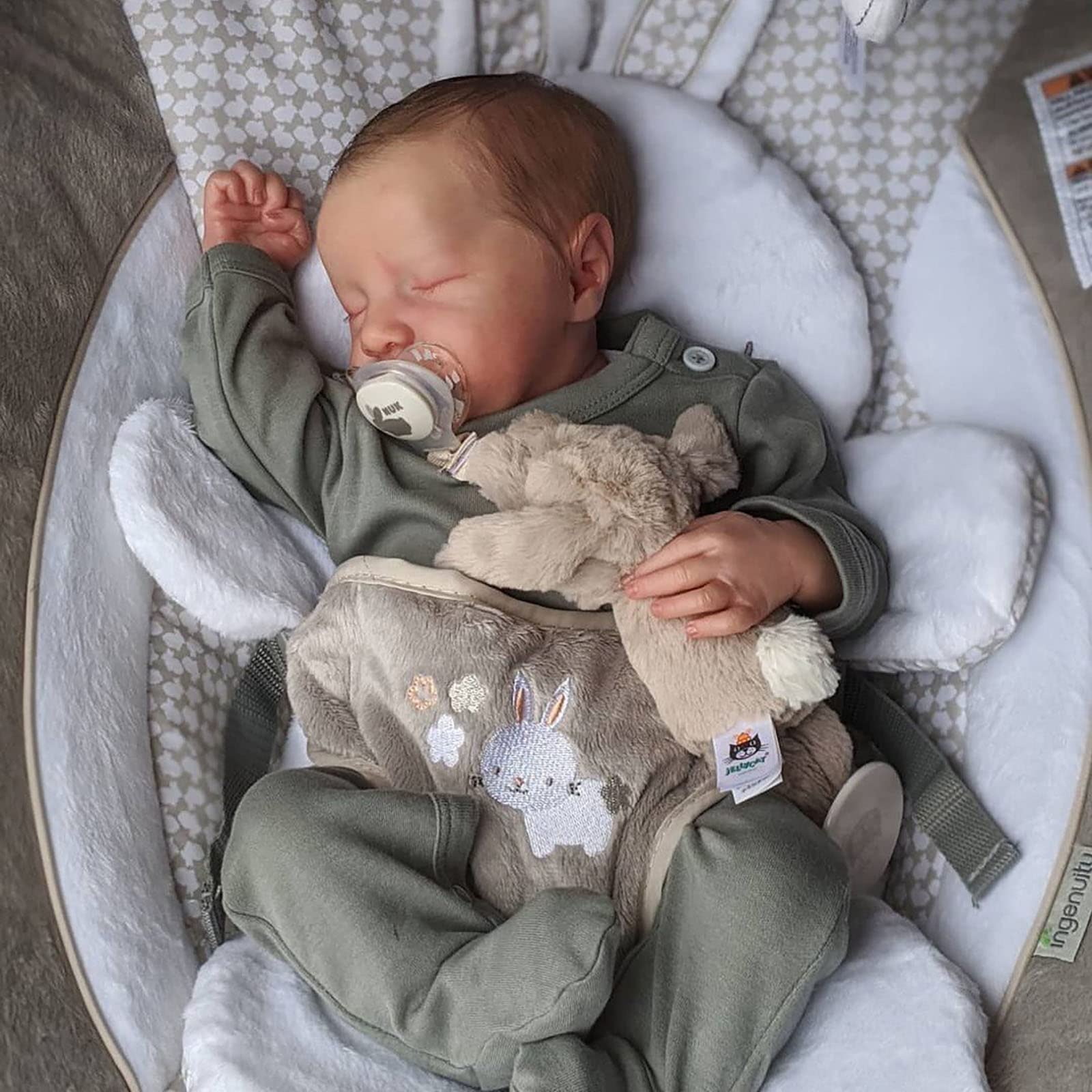 Reborn Baby Doll Babeside Lifelike Boy, Vinilo Blando De 17  - Venta Internacional.